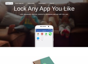 How thinkyeah.com looks like on a tablet such as an iPad.