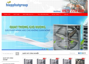 How thonggionhaxuong.bizz.vn looks like on a tablet such as an iPad.