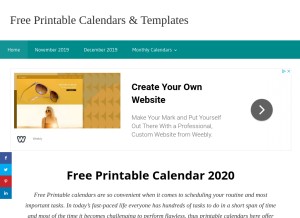 How thoughtsting.com looks like on a tablet such as an iPad.