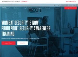 How threatsim.com looks like on a tablet such as an iPad.