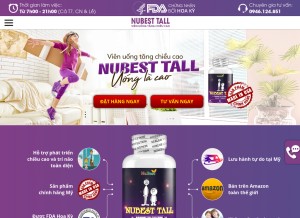 How thuoctangchieucaototnhat.com looks like on a tablet such as an iPad.