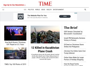 How ti.me looks like on a tablet such as an iPad.