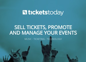 How ticketstoday.com looks like on a tablet such as an iPad.