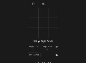 How tictactoefree.com looks like on a tablet such as an iPad.