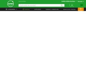 How tiendasjumbo.co looks like on a tablet such as an iPad.