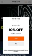 How timbuk2.com looks like on a mobile device such as an iPhone.