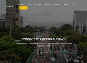 How time.ly looks like on a tablet such as an iPad.