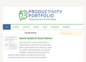 How timeatlas.com looks like on a tablet such as an iPad.