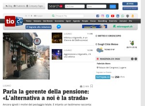 How tio.ch looks like on a tablet such as an iPad.