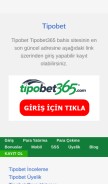 How tipobet.info looks like on a mobile device such as an iPhone.