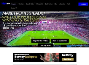 How tips180.com looks like on a tablet such as an iPad.