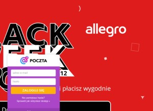 How tlen.pl looks like on a tablet such as an iPad.