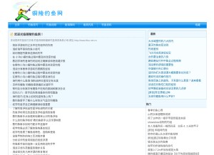 How tltvu.net.cn looks like on a tablet such as an iPad.