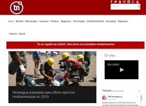 How tn8.tv looks like on a tablet such as an iPad.