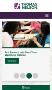 How tncc.edu looks like on a mobile device such as an iPhone.