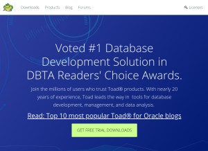 How toadworld.com looks like on a tablet such as an iPad.