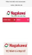 How tongkhonagakawa.com looks like on a mobile device such as an iPhone.