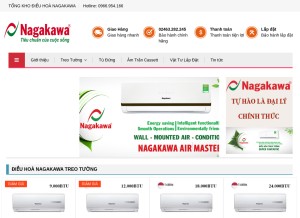 How tongkhonagakawa.com looks like on a tablet such as an iPad.