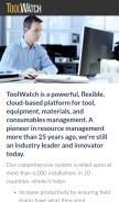 How toolwatch.com looks like on a mobile device such as an iPhone.