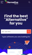 How topbestalternative.com looks like on a mobile device such as an iPhone.