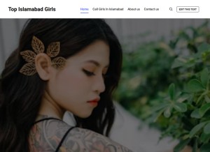 How topislamabadgirls.online looks like on a tablet such as an iPad.