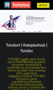 How totobokolik.com looks like on a mobile device such as an iPhone.