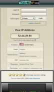 How tracemyip.org looks like on a mobile device such as an iPhone.