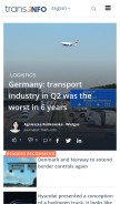 How trans.info looks like on a mobile device such as an iPhone.