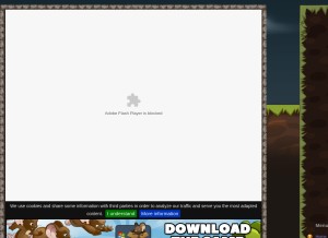 How transformice.com looks like on a tablet such as an iPad.