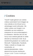 How transip.nl looks like on a mobile device such as an iPhone.