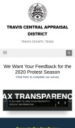 How traviscad.org looks like on a mobile device such as an iPhone.