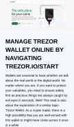 How tregoriostart.com looks like on a mobile device such as an iPhone.