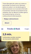 How triodos.nl looks like on a mobile device such as an iPhone.