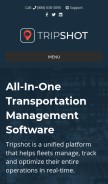 How tripshot.com looks like on a mobile device such as an iPhone.
