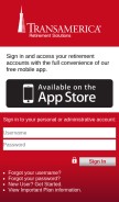 How trsretire.com looks like on a mobile device such as an iPhone.