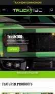 How truck180.com looks like on a mobile device such as an iPhone.