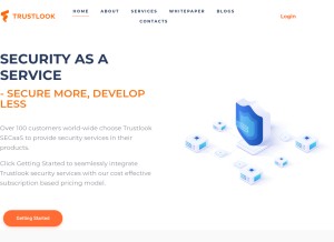 How trustlook.com looks like on a tablet such as an iPad.