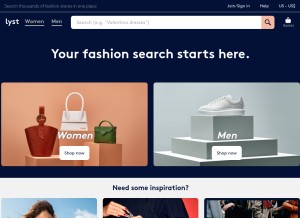 How tryfern.com looks like on a tablet such as an iPad.