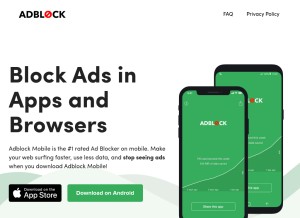 How trymobilevpn.com looks like on a tablet such as an iPad.