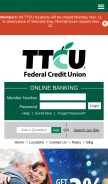 How ttcu.com looks like on a mobile device such as an iPhone.