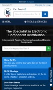 How ttiinc.com looks like on a mobile device such as an iPhone.