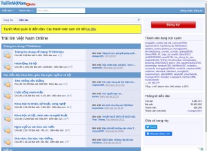 How ttvnol.com looks like on a tablet such as an iPad.