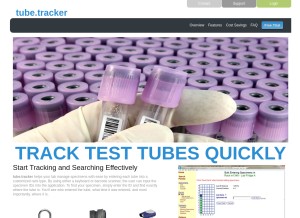 How tubetracker.com looks like on a tablet such as an iPad.