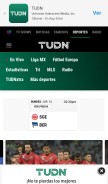 How tudn.com looks like on a mobile device such as an iPhone.