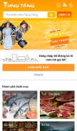 How tungtang.com.vn looks like on a mobile device such as an iPhone.