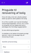 How tupo.dk looks like on a mobile device such as an iPhone.