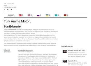 How turkaramamotoru.com looks like on a tablet such as an iPad.