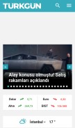 How turkgun.com looks like on a mobile device such as an iPhone.