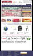 How turners.com looks like on a mobile device such as an iPhone.