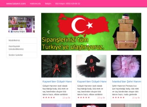 How tutuevi.com looks like on a tablet such as an iPad.